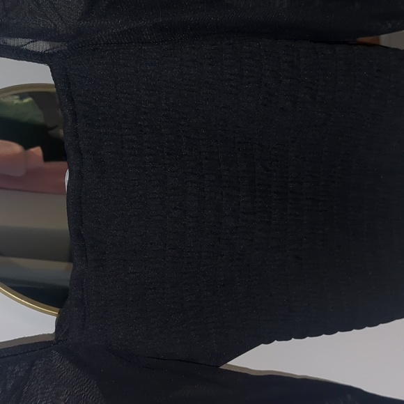 Going out mesh sleeve bustier top - Picture 4 of 4